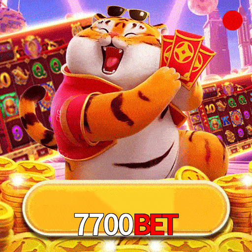 Imagem promocional da 7700BET mostrando a plataforma e suas vantagens